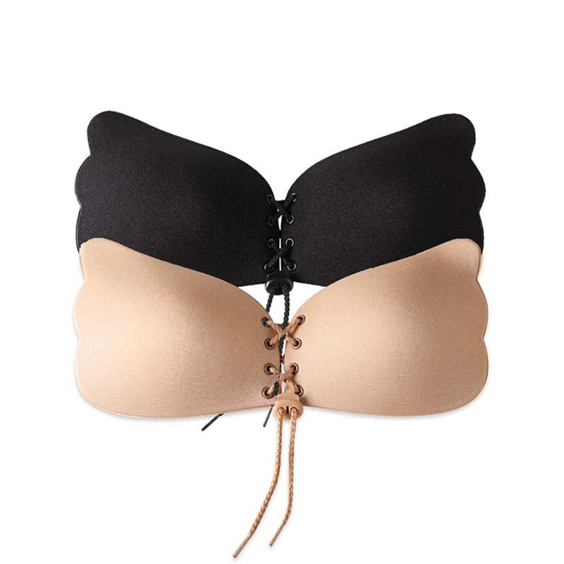 Summer Breathable Thin Lala Goddess Breast Patch Push-Up Breast Patch No Wires Invisible Seamless Women's Bra Underwear Wholesale